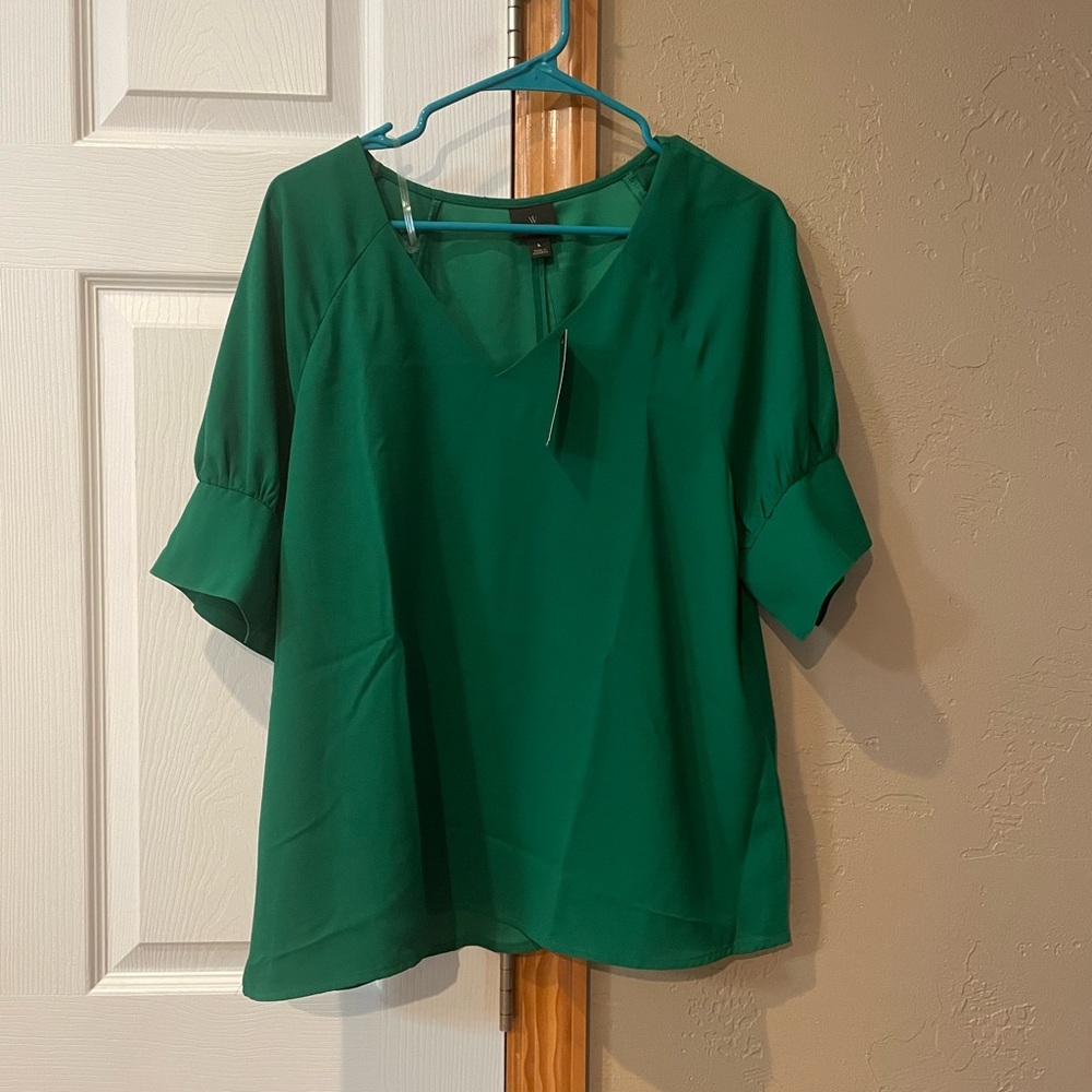 Worthington Green Blouse